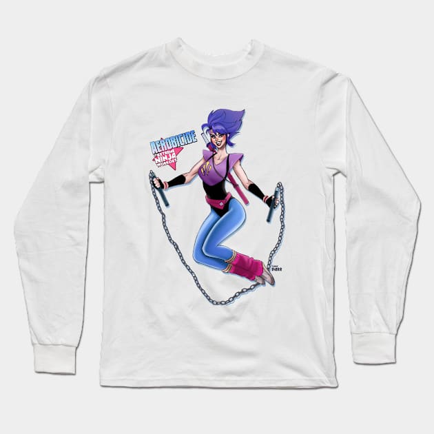 Sheri Ken, Aerobicide Long Sleeve T-Shirt by HaloSenpai